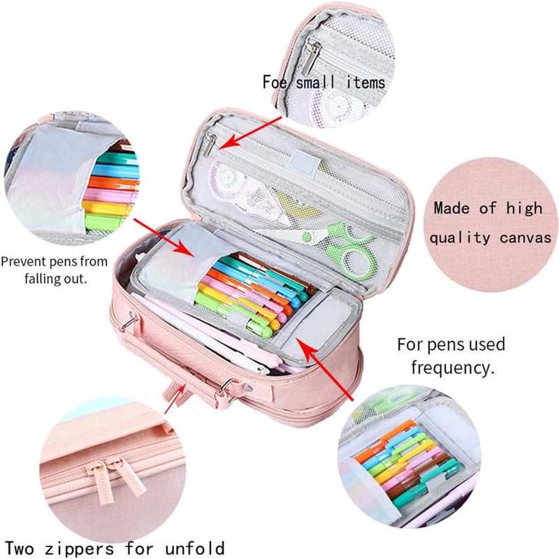 YXST Stray Kids Merch large Pencil Case Capacity Stationery Bag Storage Pouch - Image 4